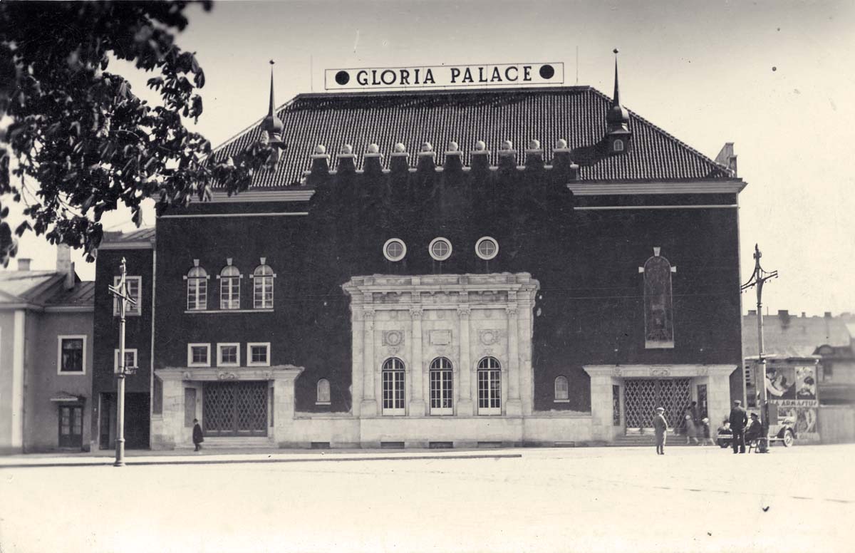 Tallinn (Reval). Cinema 'Gloria Palace' - Kino 'Gloria palee', circa 1930