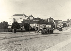 Tallinn. Circus building in New Market - Tsirkusehoone Uuel turul, circa 1915