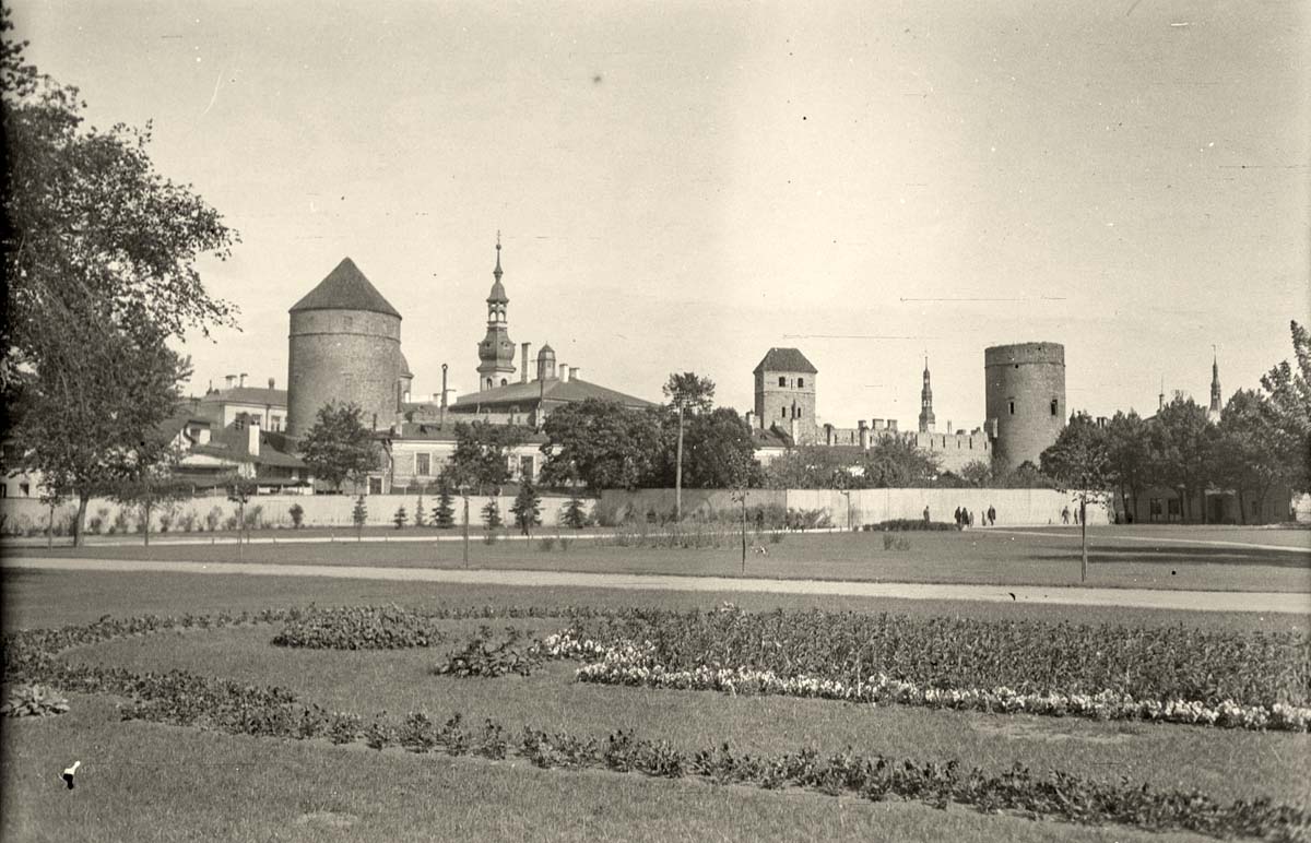 Tallinn (Reval). City Wall, between 1928 and 1937