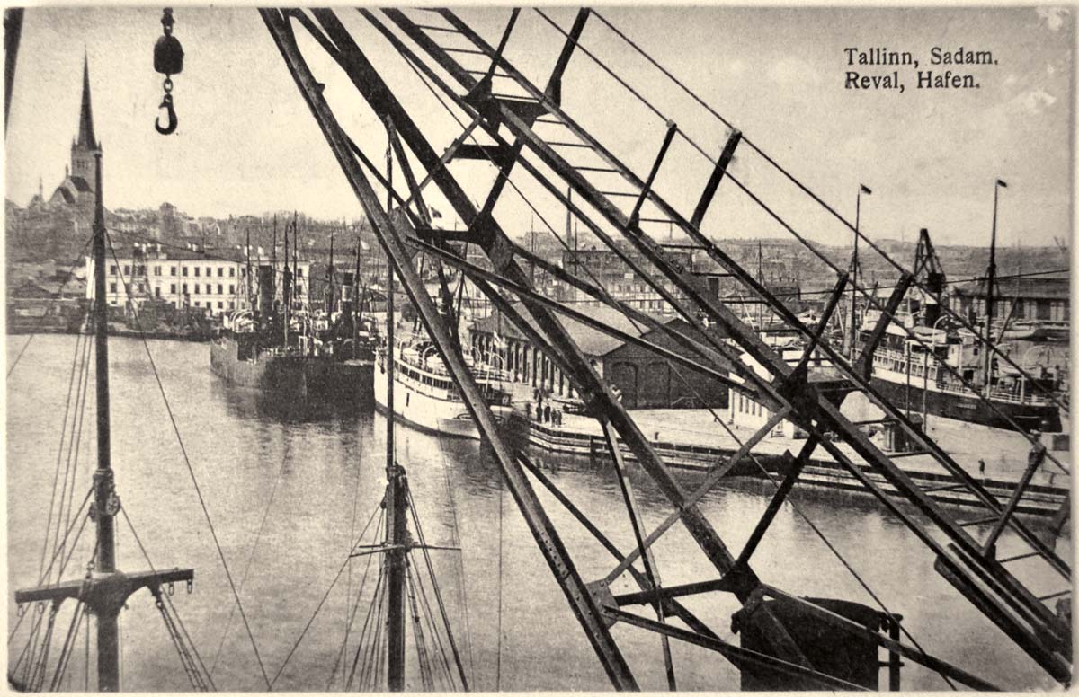 Tallinn (Reval). Harbor - Sadam