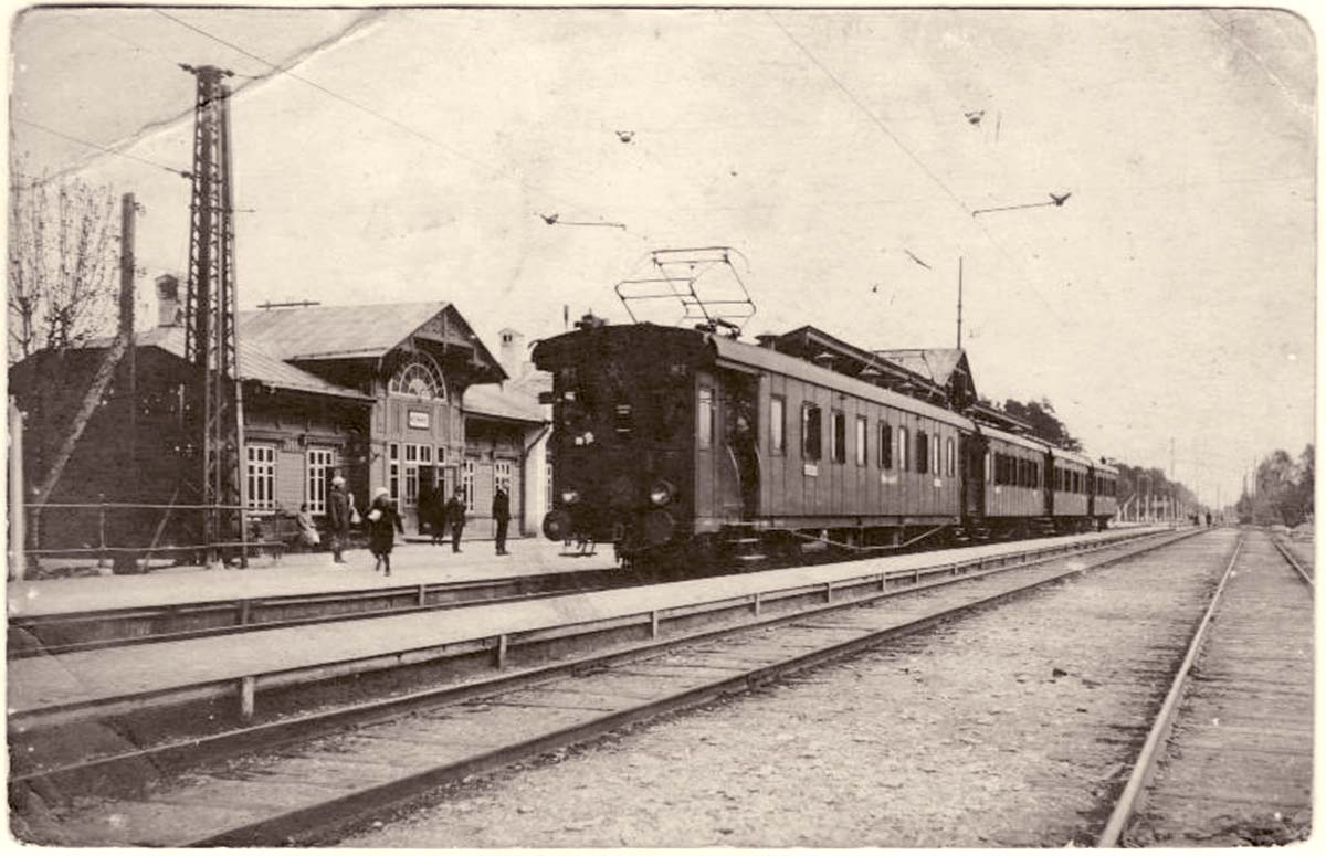 Tallinn (Reval). Nõmme railway station, 1926