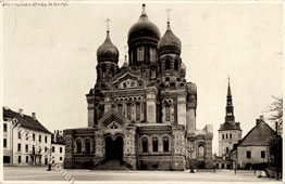 Tallinn. Orthodox Cathedral Alexander Nevsky - Õigeusu katedraal