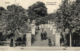 Tallinn. Terrace at the Schmiedep forte, between 1900 and 1917