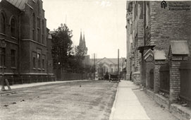 Tallinn. Tynismyagi Street (St Anthony's Hill)  - Tõnismäe tänav, circa 1920