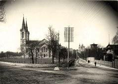 Tallinn. View of the Charles Church from the south, circa 1920